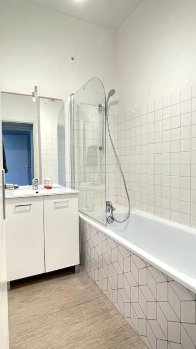 Le Manoir Mermoz : Appartement T2 Tout Equipe Rennes Zewnętrze zdjęcie