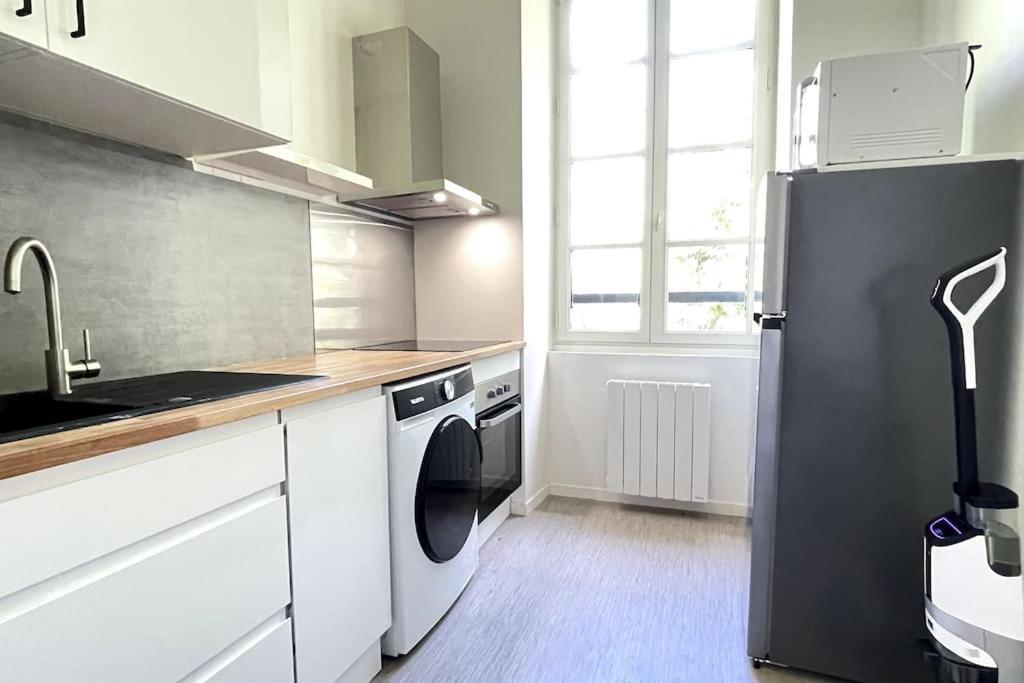 Le Manoir Mermoz : Appartement T2 Tout Equipe Rennes Zewnętrze zdjęcie